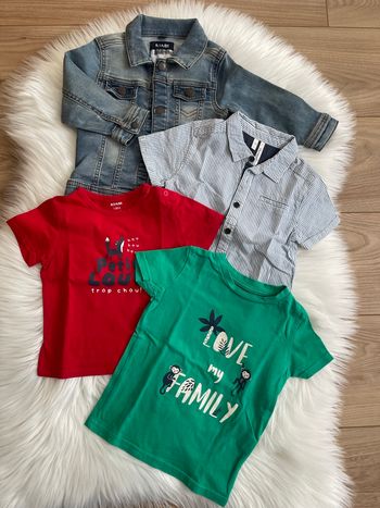 Vêtements d’été pour bébé garçon 18mois Kiabi 