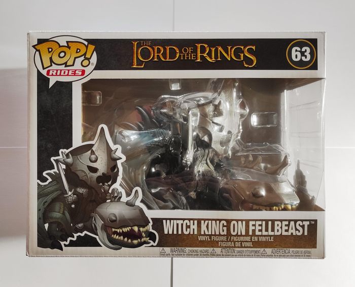 Funko POP! Witch King & Fellbeast #63 Rides - Le Seigneur des Anneaux - Figurine Vinyle