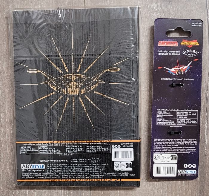 Goldorak - Cahier A5 + Stylo - photo numéro 2