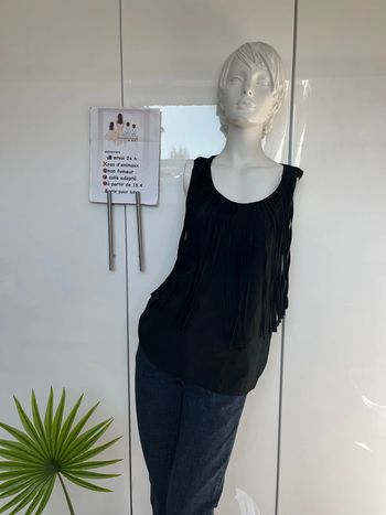 débardeur à frange