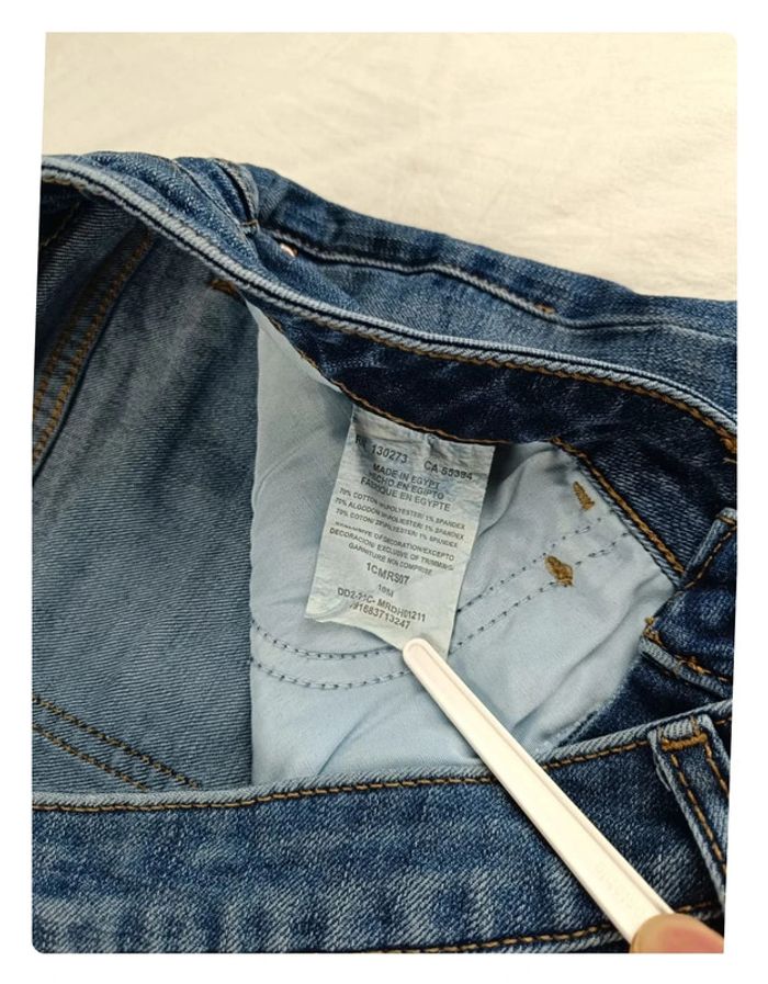 Jort Lee bleu mid Rise regular 10 38 - photo numéro 3