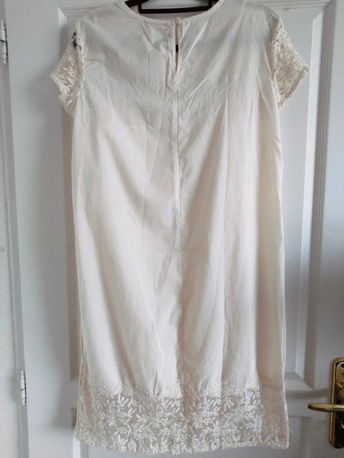 Sisley robe crème M - photo numéro 5