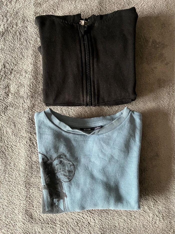 1 veste + 1 pull 4-5 ans