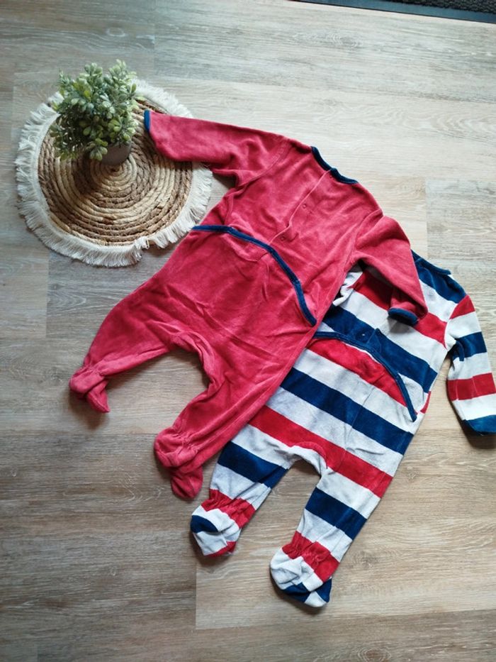 Lot de 2 pyjamas velours - photo numéro 4
