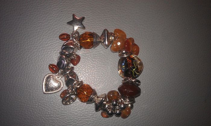 Bracelets breloques véritables pierres - photo numéro 2