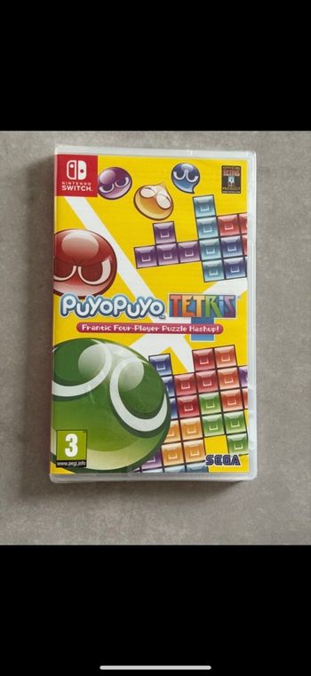 Jeu Switch Puyopuyo Tetris