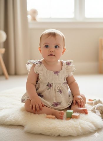 Tunique Zara enfant taille 6-9 mois 