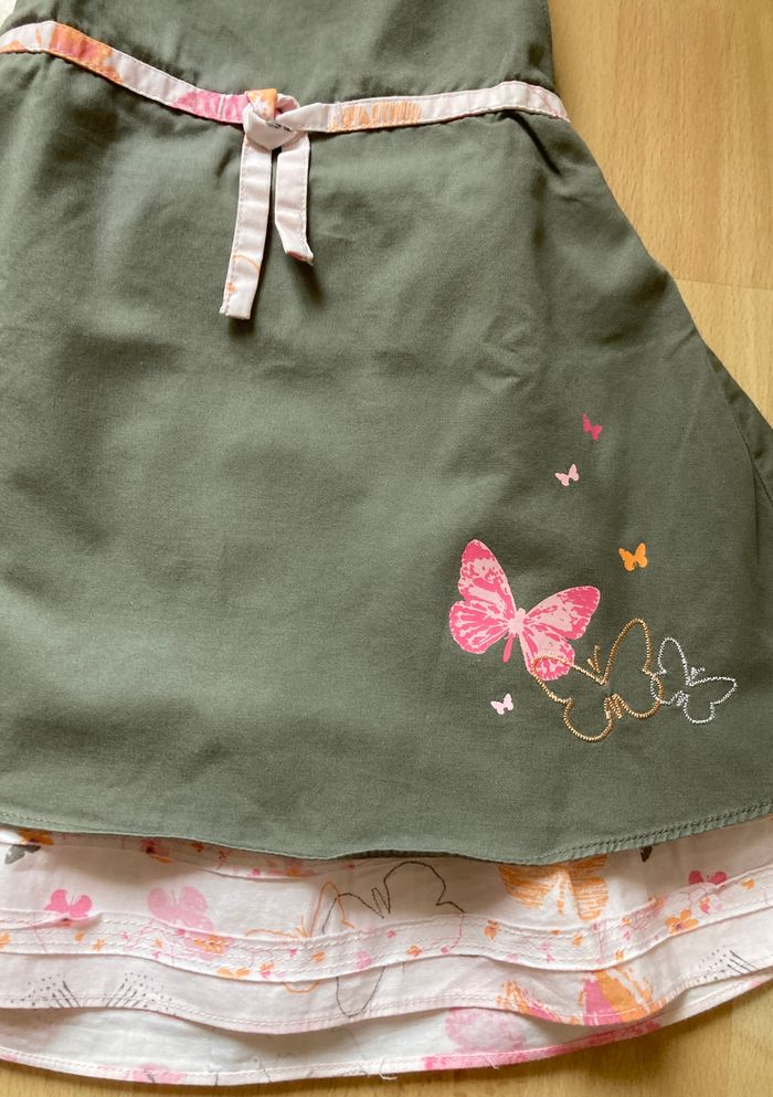 robe portefeuille imprimé papillons 18 mois - photo numéro 2