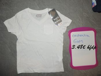 tee shirt orchestra taille 6 ans