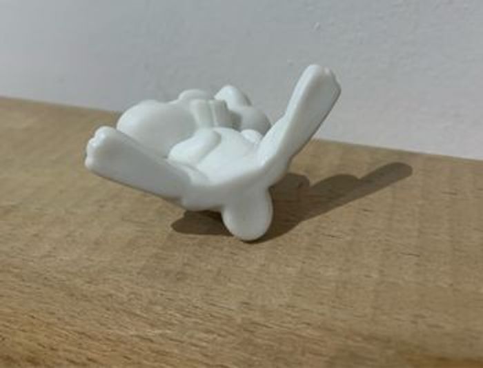 Figurine ancienne lapin blanc - photo numéro 8