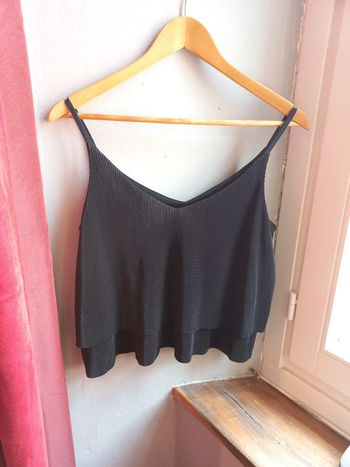 Beau débardeur S M à Volants quotidien ou sorties