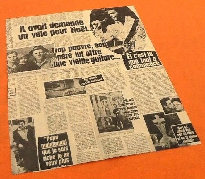 Affiche / Poster Elvis Presley Le portrait souvenir d' Elvis - photo numéro 3