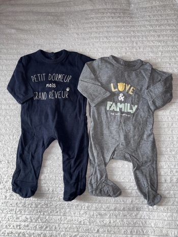 Lot pyjama coton