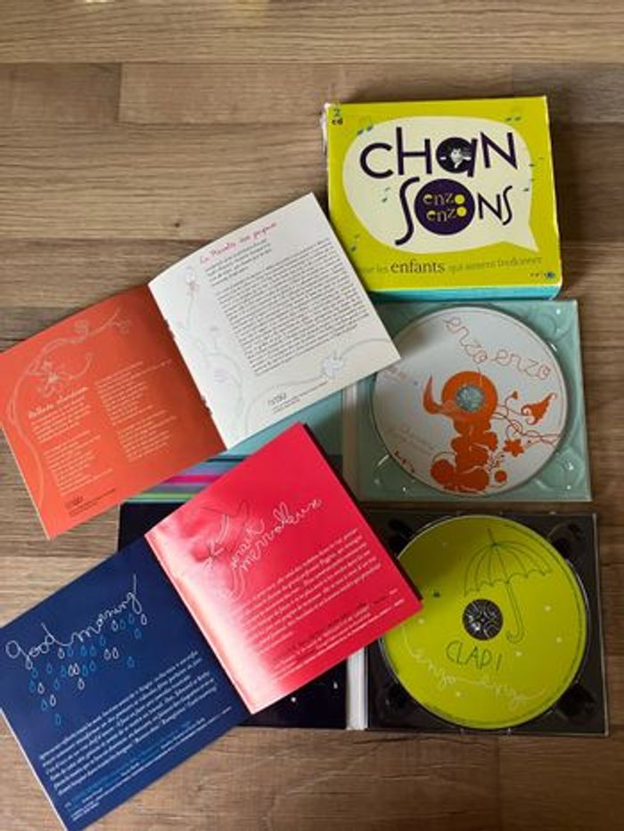 Coffret 2 CD-Chansons pour les enfants qui aiment fredonner - photo numéro 2