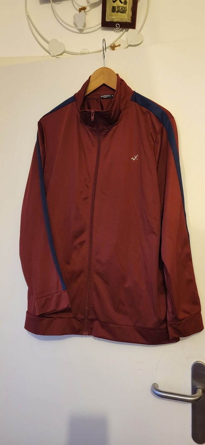 Veste sport bordeaux - photo numéro 3
