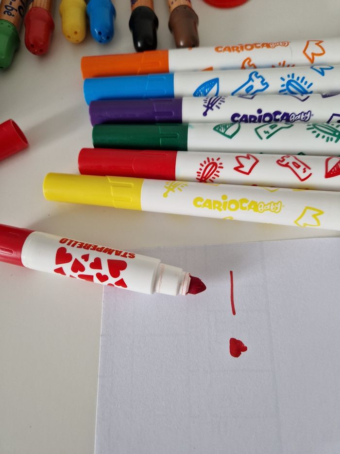 Lot feutres et crayons de couleurs - photo numéro 4