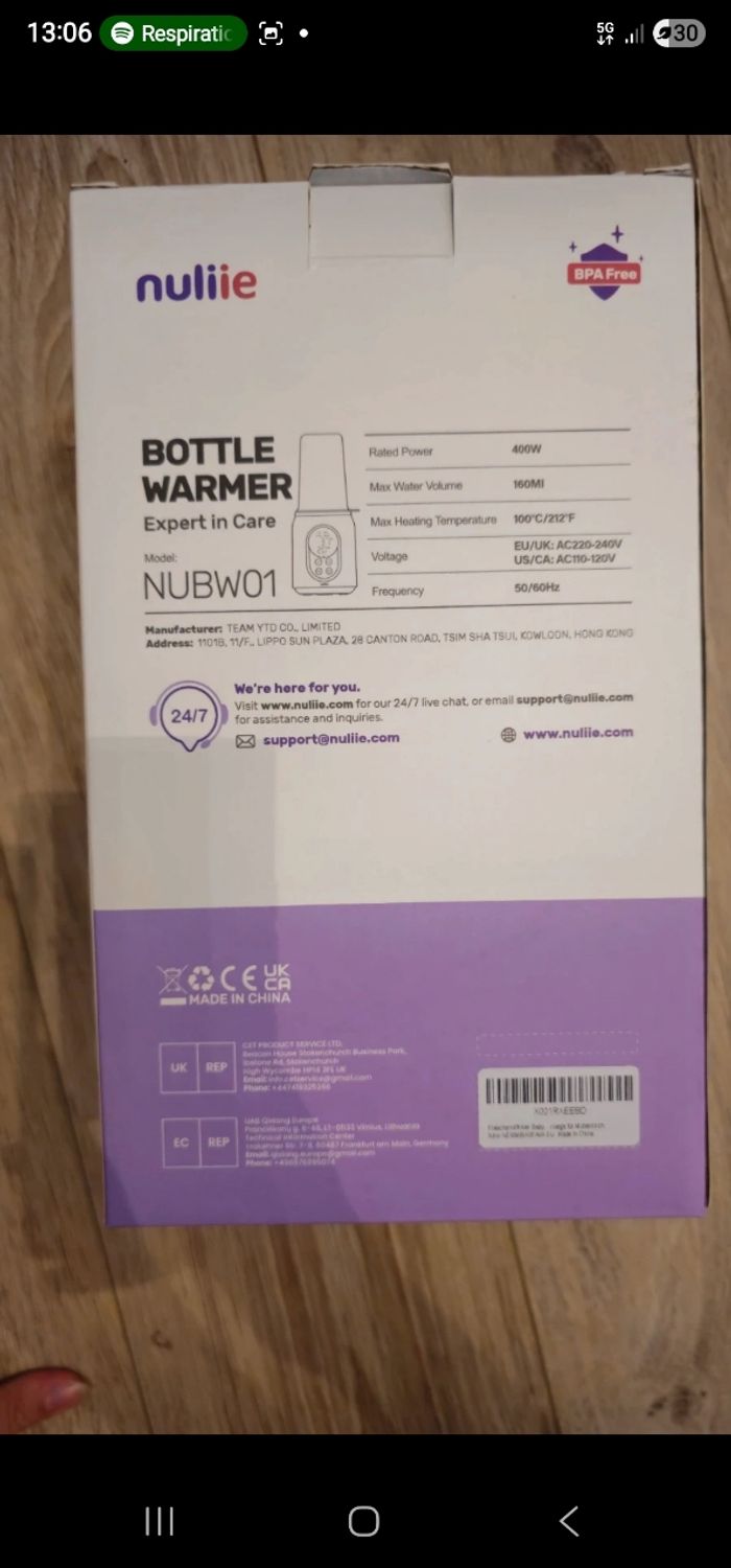 Chauffe biberons neuf - photo numéro 3