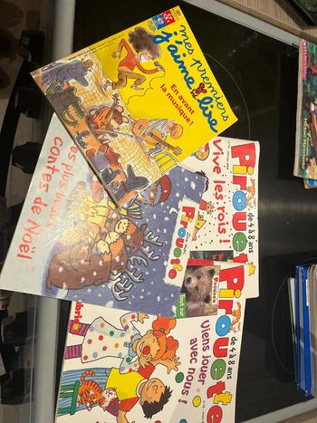 Lot lecture pour enfants pirouette et j’aime lire