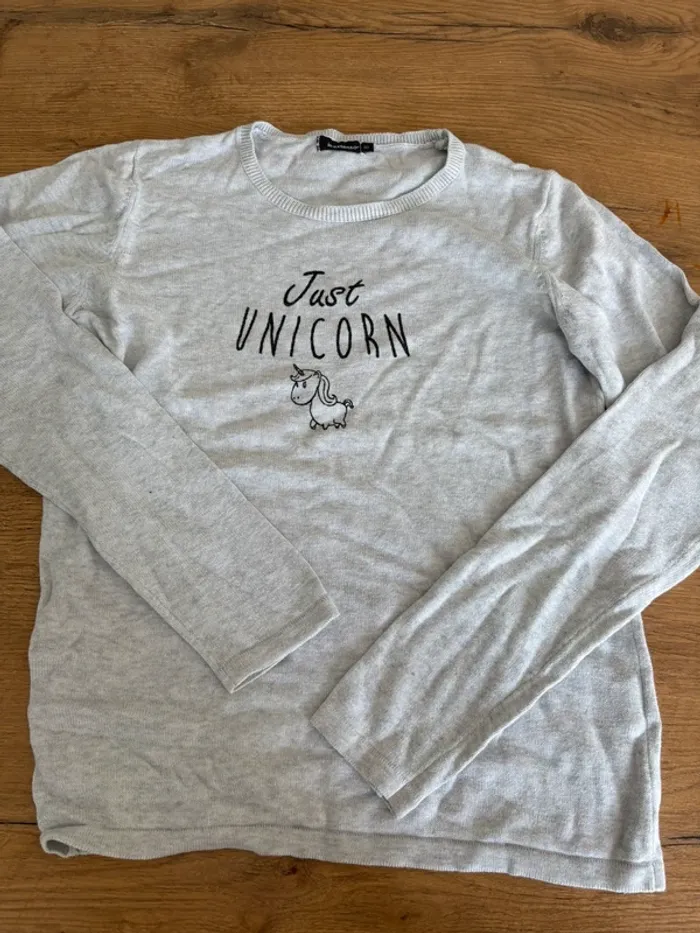 Pull fille 10 ans licorne - photo numéro 2