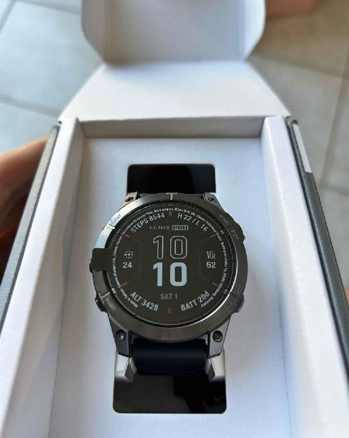 Garmin Fenix 7 Pro Solard Titane neuf - photo numéro 4