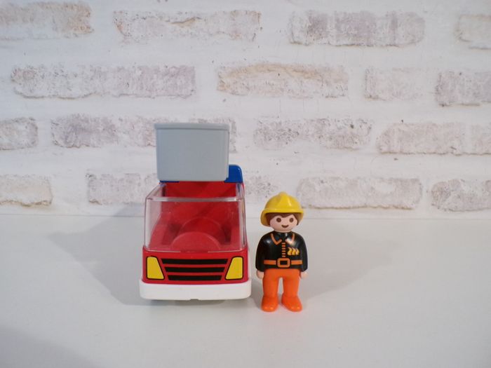 Camion de pompier - Playmobil 123  (J22) - photo numéro 4