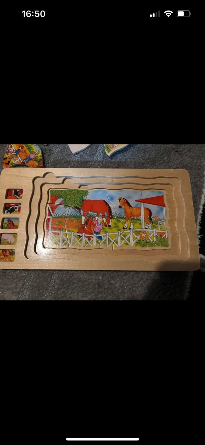 Puzzle en bois - photo numéro 2