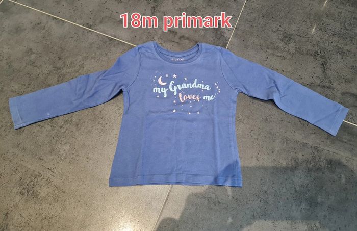 Tshirt manches longues 18m