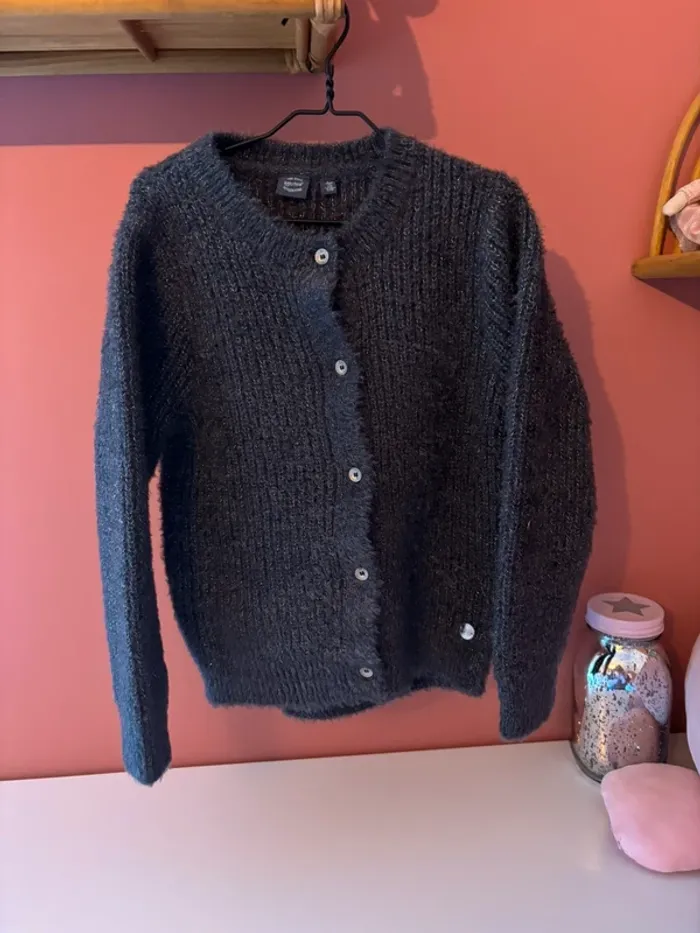 Gilet babyface gris foncé 5Y/110