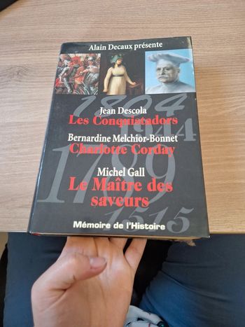 Livre mémoire de l'histoire