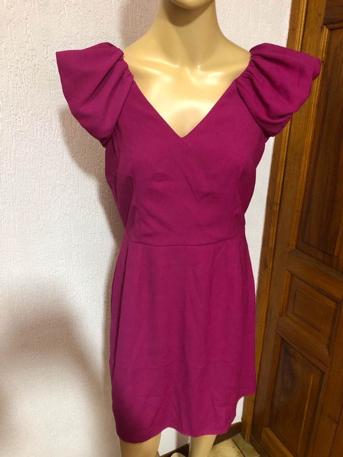 Robe rose fuchsia Naf naf - n e u v e - photo numéro 3