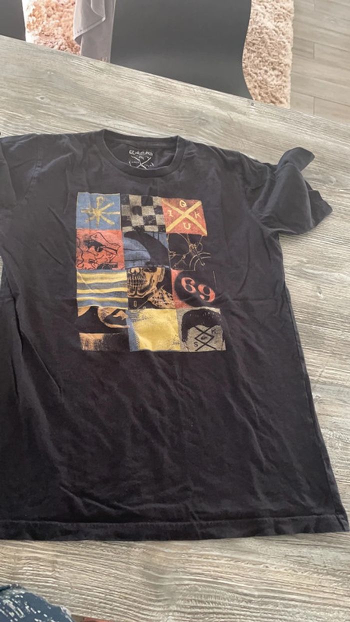 T-shirt QuickSilver noir 16 ans - photo numéro 3