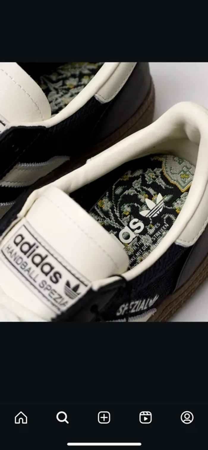 Adidas Original Handball Spezial - core black/ivory/gum - photo numéro 4