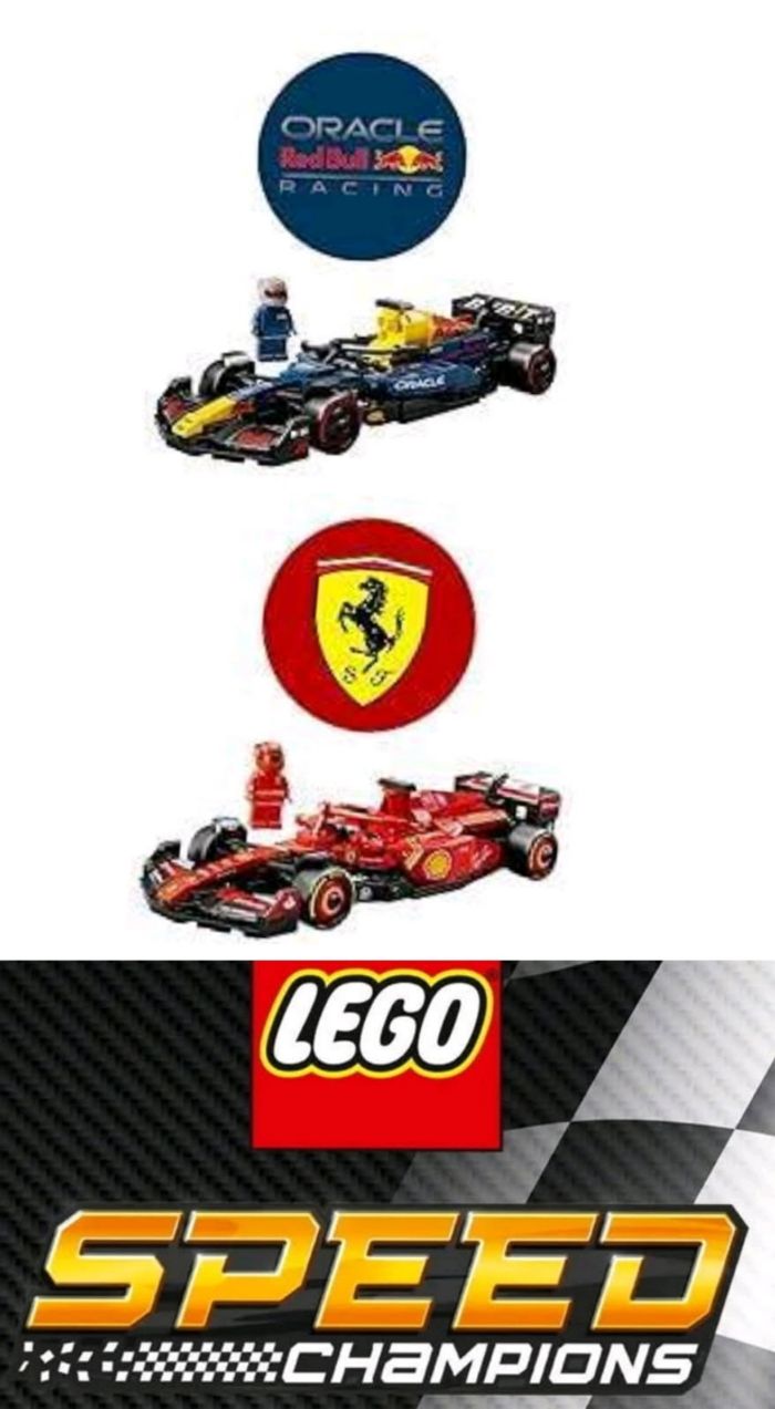 Lego voiture Ferrari et oracle red bull racing - photo numéro 2