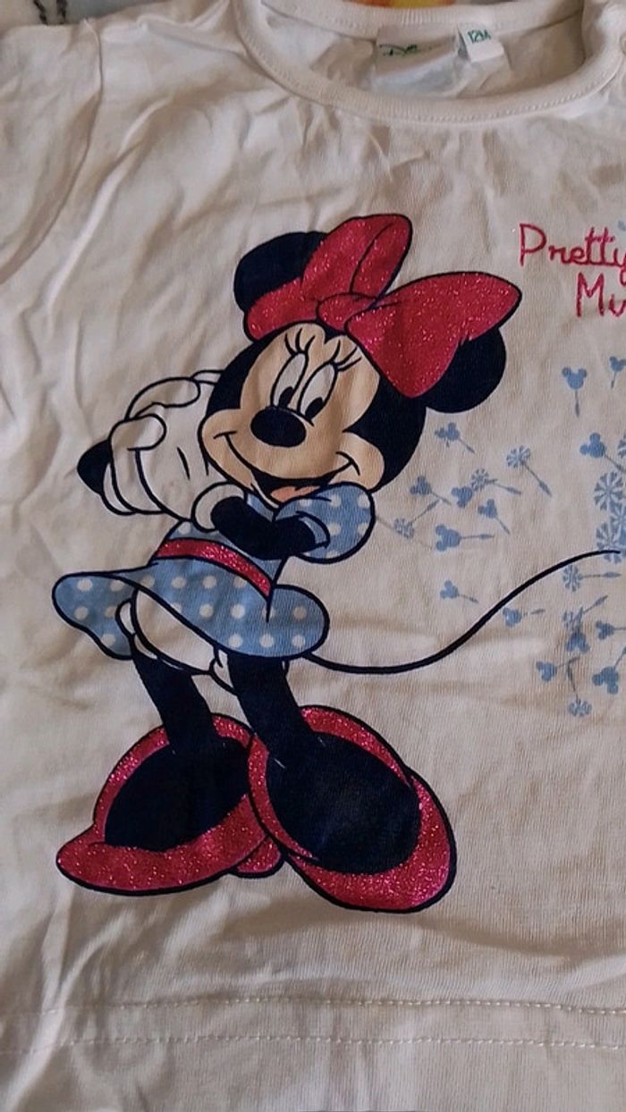 T-shirt Disney Minnie 12 mois neuf - photo numéro 2