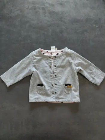Gilet gris 6 mois Disney