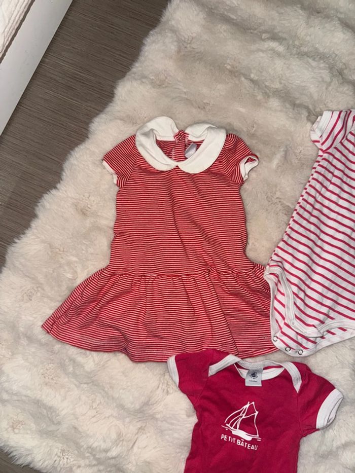 Lot fille petit bateau 6 mois - photo numéro 3