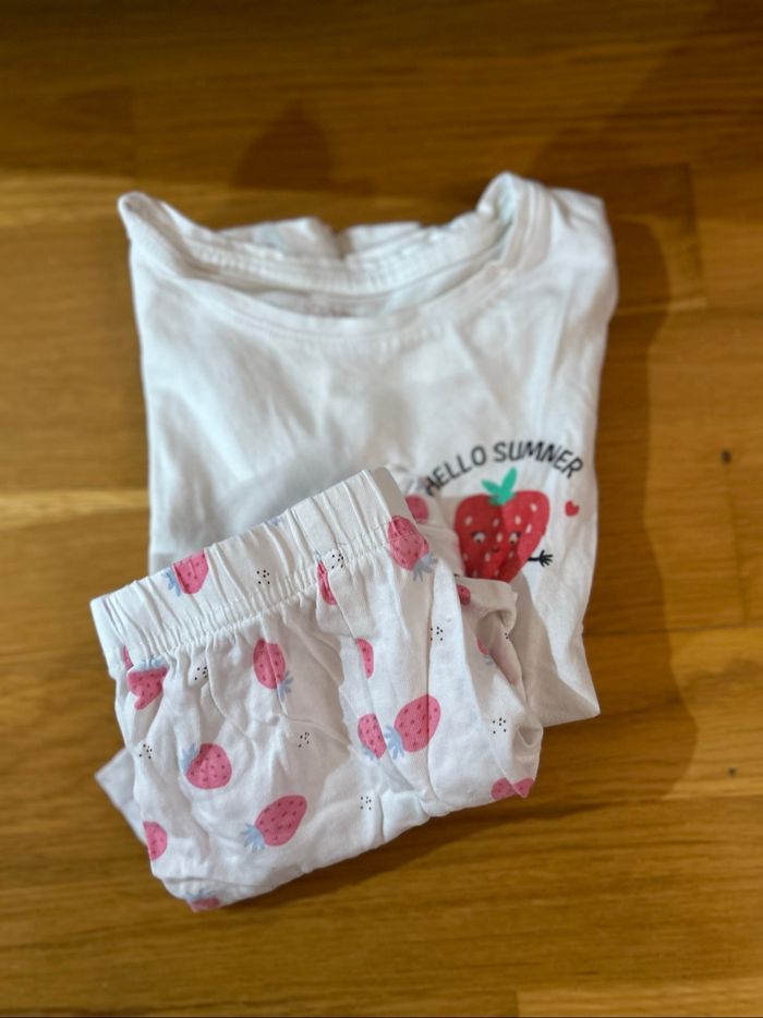 Lot de 3 pyjamas shorts fille - photo numéro 7