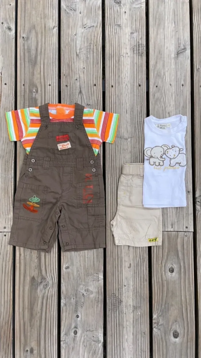 Lot bébé de 2 ensembles _ 9 mois
