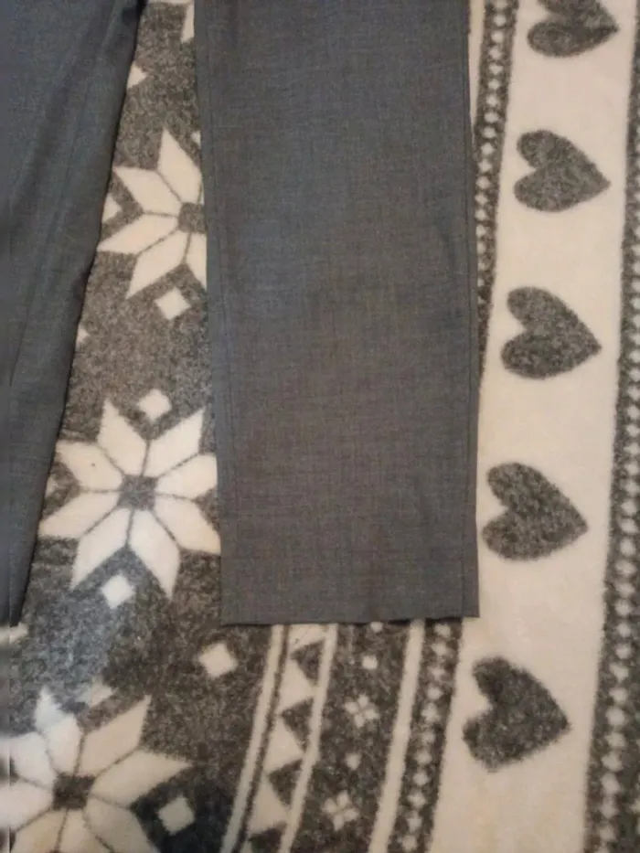 Pantalon de costume slim fit stretch taille 38 h&m neuf - photo numéro 3