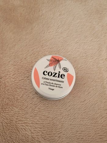 Crème visage nourrissante Cozie