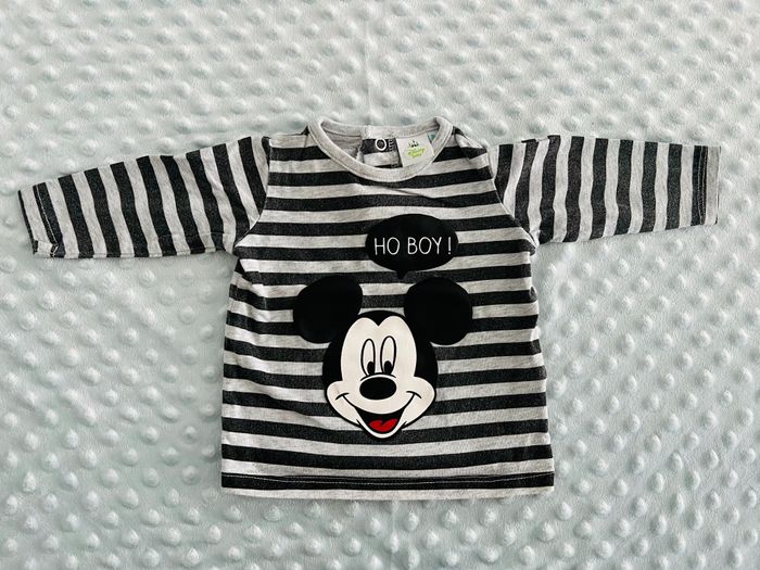 T-shirt manches longues garçon 3mois