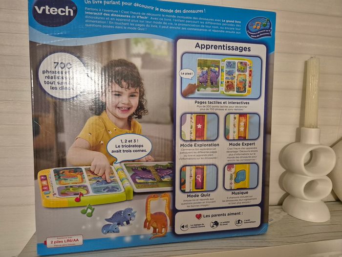 VTECH le grand Livre Interactif des Dinosaures - photo numéro 4
