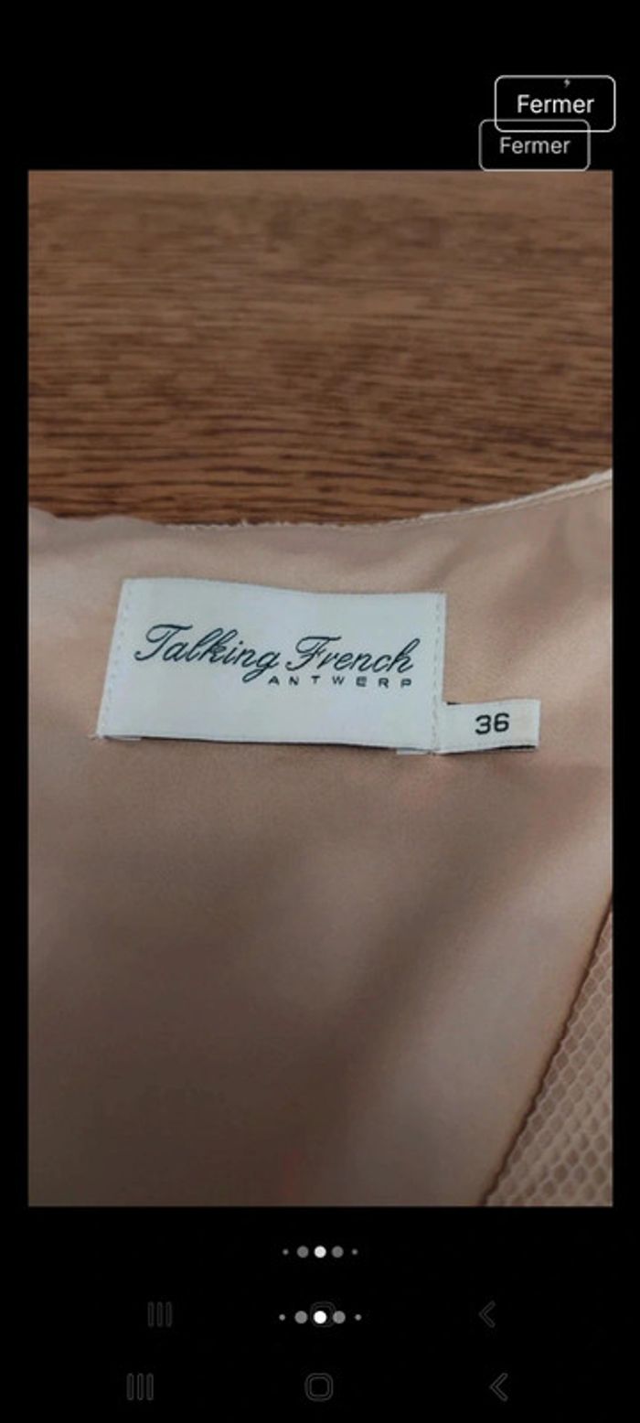 Magnifique Robe Talking French Antwerp 36 - photo numéro 8