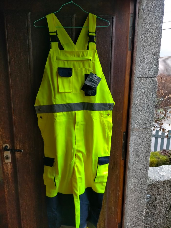 Salopette de travail haute visibilité taille 52