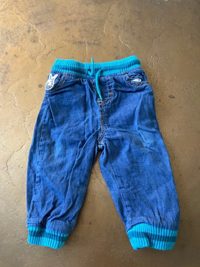 Lot de 6 pantalons 9 mois - photo numéro 2
