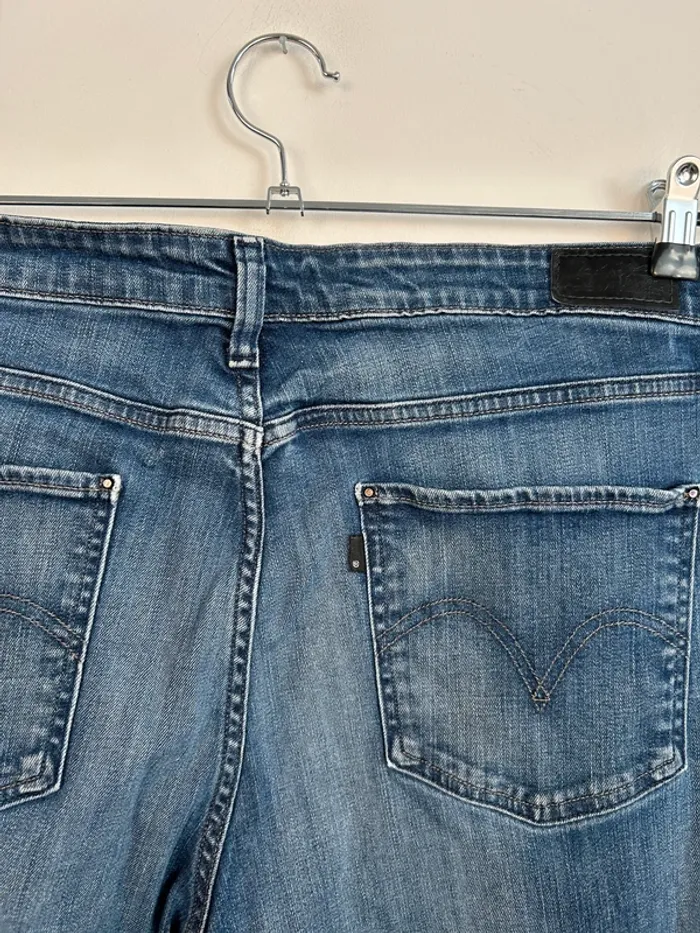 Jean Levi's Femme Marine W32 L32 | Mid Rise Skinny | Taille 42 | Très Bon État | BP267 - photo numéro 9