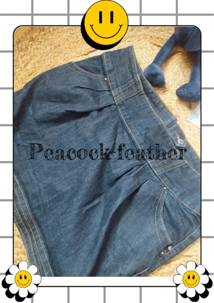 Jupe en jean stradivarius 40 - photo numéro 2