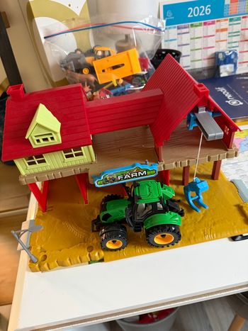 Ferme avec animaux et accessoires 