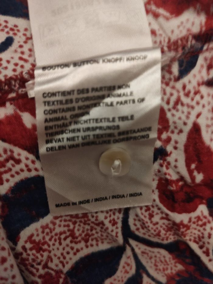 Tunique fleurie Zamba  44 blanc multicouleurs - photo numéro 5