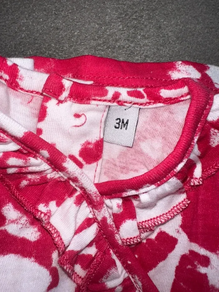 T-shirt fille 3 mois - photo numéro 2